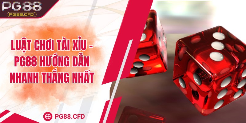 Luật chơi tài xỉu - PG88 hướng dẫn nhanh thắng nhất