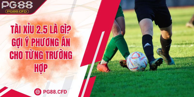 Tài xỉu 2.5 là gì? Gợi ý phương án cho từng trường hợp